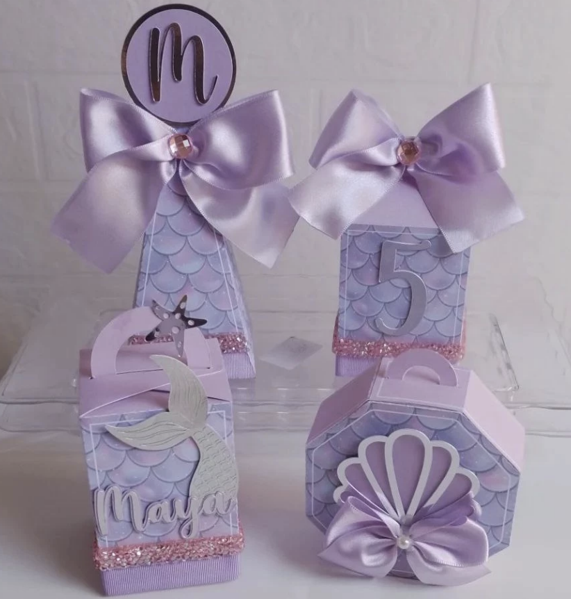 Festa Sereia Kit Personalizada para decoração ou lembrancinha