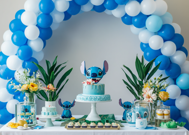Festa Stitch: Paleta, Decoração e Detalhes para se Inspirar