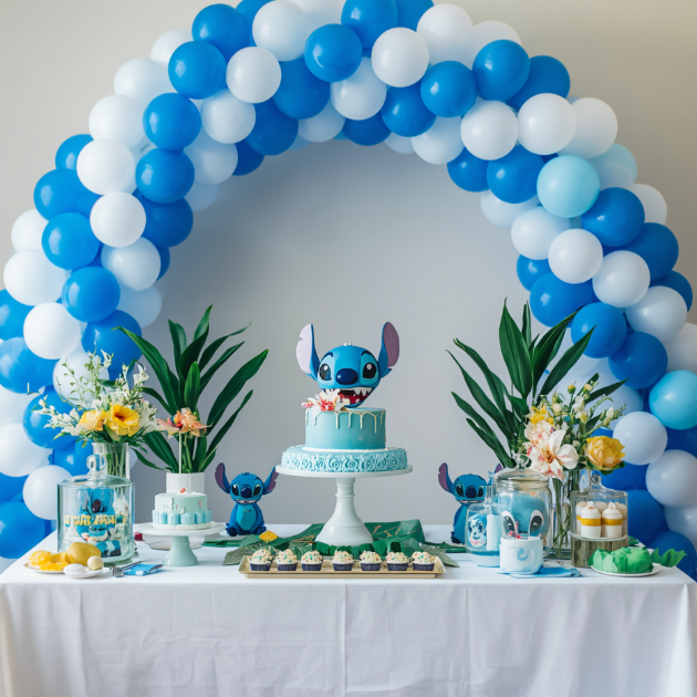 Festa Stitch: Paleta, Decoração e Detalhes para se Inspirar